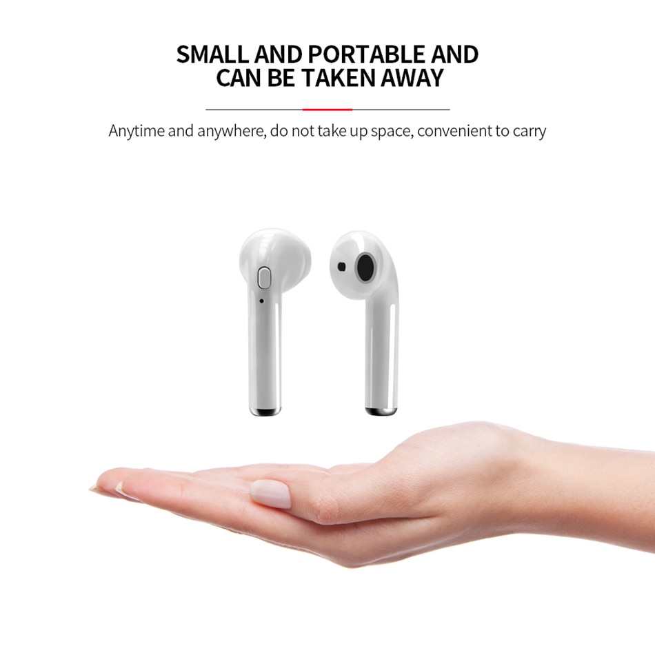 i7s Tws Wireless Headphones Bluetooth Earphones Earbuds Handsfree in ear Headset with Charging Box Mic For iPhone huawei Xiaomi