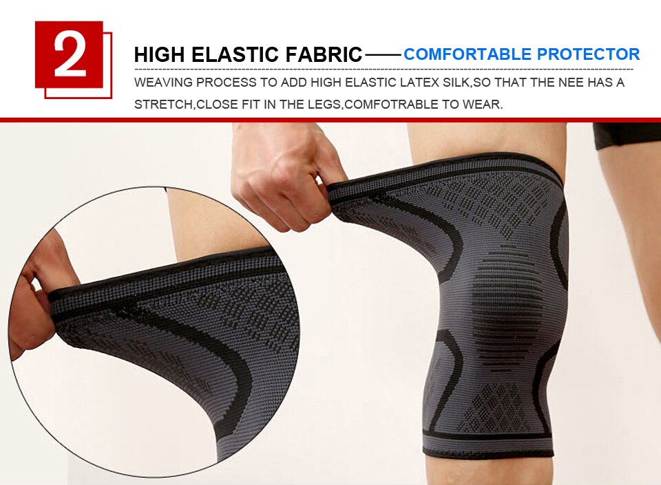 Elastic Knee Protection Sports Support Bandage