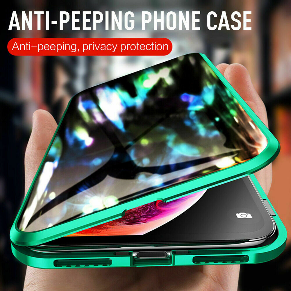 Dropship Privacy Magnetic Phone Case 360° Full Protection Anti Spy